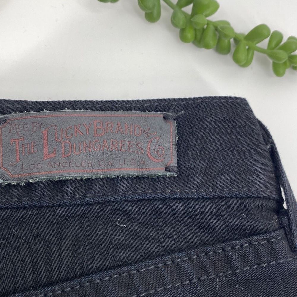 Vintage Lucky brand Sweet N' Low Flare Jeans Black 6/28 - Picture 6 of 12
